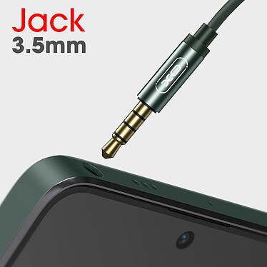 Acheter XO Écouteurs Filaires Jack 3.5mm Intra-auriculaire avec Basses Profondes Vert