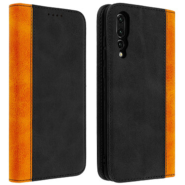 Avizar Etui folio Noir pour Huawei P20 Pro