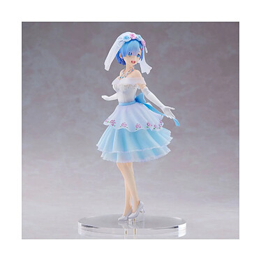 Re:Zero Starting Life in Another World - Statuette Rem Wedding Ver. 26 cm pas cher