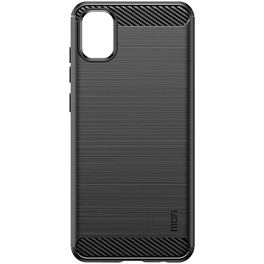 Avizar Coque pour Samsung Galaxy A05 Effet Carbone Silicone Flexible Antichoc  Noir