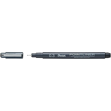 Acheter PENTEL Feutre technique permanent Pointliner, set de 5, noir