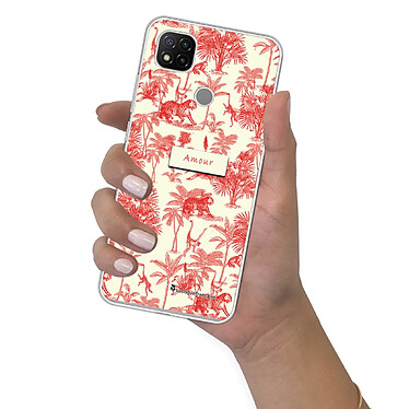 LaCoqueFrançaise Coque Xiaomi Redmi 9C 360 intégrale transparente Motif Botanic Amour Tendance pas cher