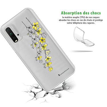 Avis LaCoqueFrançaise Coque Xiaomi Redmi 9T 360 intégrale transparente Motif Fleurs Cerisiers Tendance