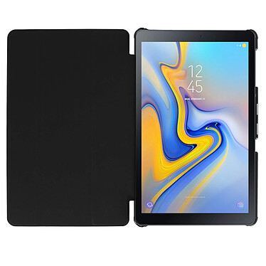 Avizar Housse Samsung Galaxy Tab A 10.5 Etui Clapet Folio Support Video Noir pas cher