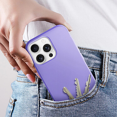 Acheter Avizar Coque pour iPhone 16 Pro Max Semi-rigide Soft-touch Anti-traces Violet