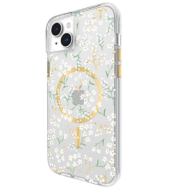 Avis Case Mate Rifle Paper Petites Fleurs Compatible avec le MagSafe pour iPhone 15 Plus