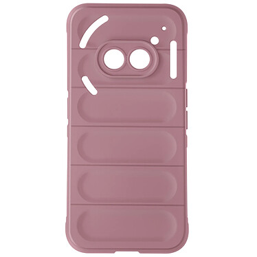 Avizar Coque pour Nothing Phone 2a et 2a Plus Antichoc Silicone texturé 3D Rose Champagne