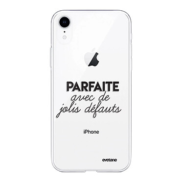 Evetane Coque iPhone Xr 360 intégrale transparente Motif Parfaite Avec De Jolis Défauts Tendance