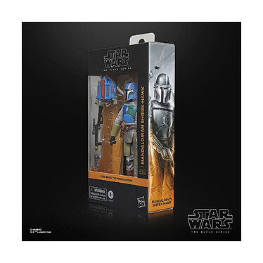 Acheter Star Wars : The Mandalorian Black Series - Figurine Mandalorian Shriek-Hawk 15 cm