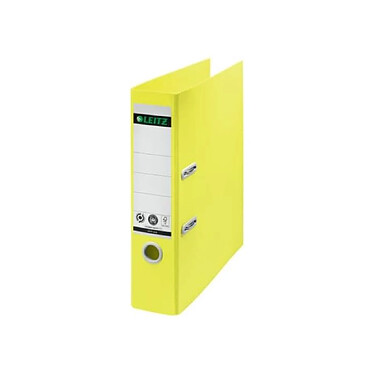 LEITZ Classeur levier leitz esselte recyclable a4 80x320x285 mm jaune