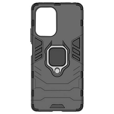 Avizar Coque pour Xiaomi Poco F5 Hybride Antichoc Anneau Support  Noir