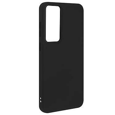 Avizar Coque pour Samsung Galaxy S24 Plus Semi-rigide Soft-touch Anti-traces Noir