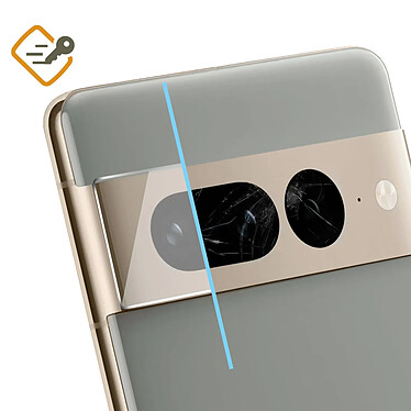 Avizar Film Caméra pour Google Pixel 7 Pro Verre Trempé 9H Anti-traces  Transparent pas cher