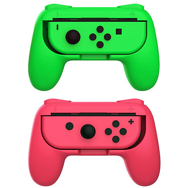 Avis Subsonic pack de grips manette pour Joy Cons Rose et Vert