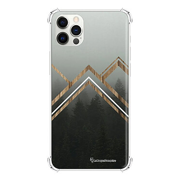 LaCoqueFrançaise Coque iPhone 12/12 Pro anti-choc souple angles renforcés transparente Motif Trio Forêt