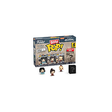 Avatar, le dernier maître de l'air - Pack 4 figurines Bitty POP! Azula 2,5 cm