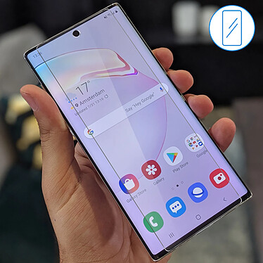 Acheter Avizar Film Écran Galaxy Note 10 Verre Trempé 9H Ultra fin Anti traces Transparent