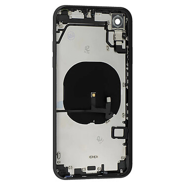 Acheter Clappio Châssis Complet pour iPhone XR Cadre central et Vitre arrière Noir