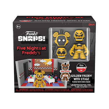 Avis Five Nights at Freddy's - Playset avec figurine Snap Stage w/Freddy (GD) 9 cm