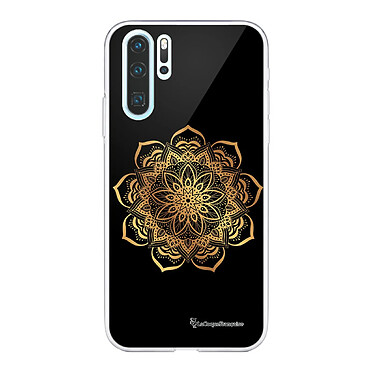 LaCoqueFrançaise Coque Huawei P30 Pro/ P30 Pro New Edition silicone transparente Motif Mandala Or ultra resistant