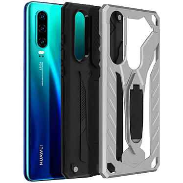 Avizar Coque Argent Hybride pour Huawei P30 pas cher