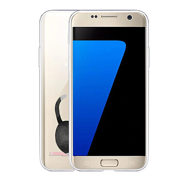 Avis Evetane Coque Samsung Galaxy S7 360 intégrale transparente Motif Chuis pas du matin Tendance