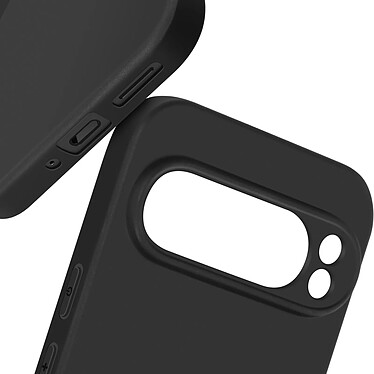 Avizar Coque pour Google Pixel 9 Pro XL Souple Mate Douce Noir pas cher