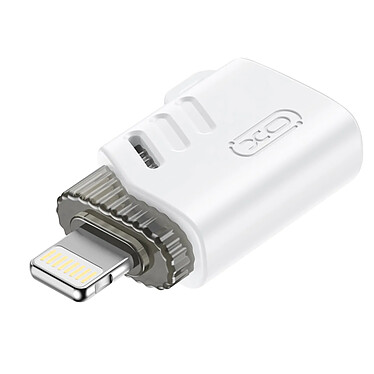 XO Adaptateur OTG USB vers iPhone Lightning Charge Transfert de Données Blanc pas cher