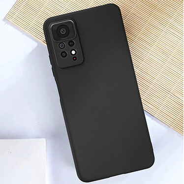 Avis Avizar Coque pour Xiaomi Redmi Note 11 Pro 5G silicone flexible finition soft-touch Anti-traces  Noir