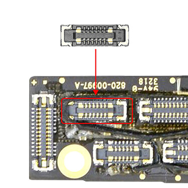 Avis Clappio Connecteur FPC Bouton Power pour iPhone XS et XS Max Noir