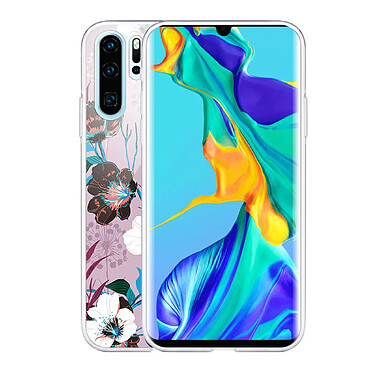 Avis LaCoqueFrançaise Coque Huawei P30 Pro/ P30 Pro New Edition silicone transparente Motif Fleurs parme ultra resistant