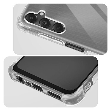 Avizar Coque Bumper pour Samsung Galaxy A05s Antichoc Souple  Transparent pas cher