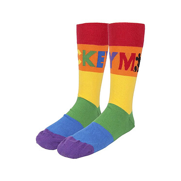 Acheter Disney - Pack 3 paires de chaussettes Mickey Pride Collection 40-46