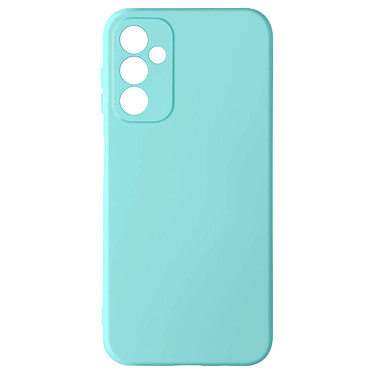 Avizar Coque pour Samsung Galaxy A14 4G et 5G Silicone Semi-rigide Finition Douce au Toucher Fine  Turquoise