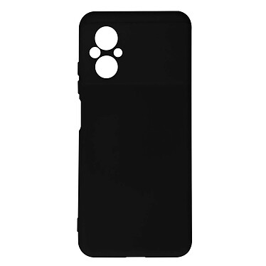 Avizar Coque pour Xiaomi Poco M5 Silicone Semi-rigide Finition Soft-touch  noir