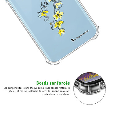 Acheter LaCoqueFrançaise Coque Samsung Galaxy A52 Silicone antichocs Solides coins renforcés  transparente Motif Fleurs Cerisiers