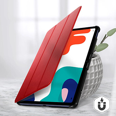 Avizar Étui Huawei MatePad 10.4 et 10.4 2022 Support Vidéo et clavier Design Fin Rouge pas cher