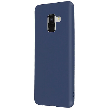 Avis Forcell  Coque pour Galaxy A8 Coque Soft Touch Silicone Gel Souple Bleu nuit