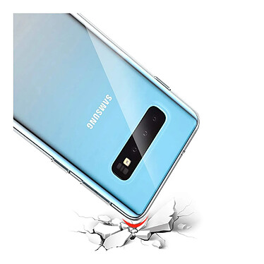 LaCoqueFrançaise Coque Galaxy S10 PLUS Samsung 360 degrés intégrale protection avant arrière silicone transparente Motif pas cher