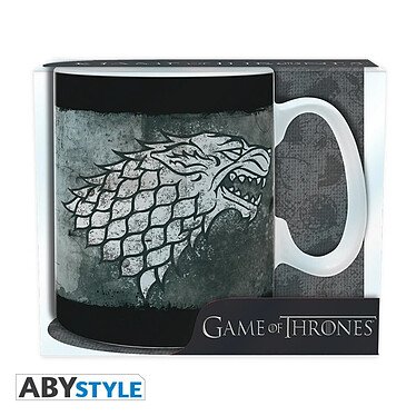 Acheter GAME OF THRONES - Mug - 460 ml - Stark - porcl. avec boîte