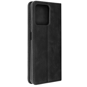 Avizar Étui pour Realme C53 Portefeuille Motif Cubique abstrait  Noir