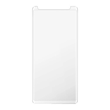 Avizar Verre trempé Samsung Galaxy Note 9 Bords incurvés Compatible Coque  Transparent