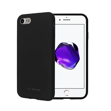 So Seven Coque pour iPhone SE/8/7/6S/6 SMOOTHIE Noir