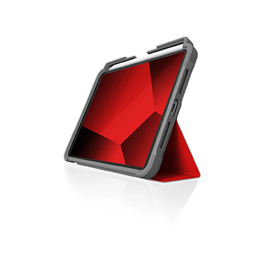 STM Dux Plus compatible iPad Mini 8.3 (2021 - 6th gen) Rouge