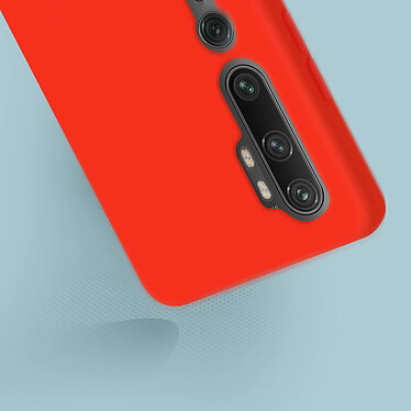 Avis Avizar Coque Xiaomi Mi Note 10 / Note 10 Pro Semi-rigide Finition Soft Touch Rouge