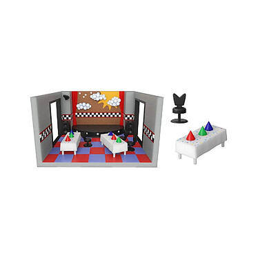 Five Nights at Freddy's - Playset avec figurine Snap Stage w/Freddy (GD) 9 cm pas cher