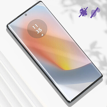 Avis Avizar Verre Trempé pour Motorola Edge 50 Fusion Anti-rayures Bords Incurvés Noir