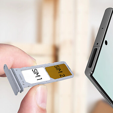 Avis Clappio Tiroir Carte SIM de Remplacement pour Samsung Galaxy Note 10  Argent