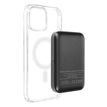 Swissten Coque Apple iPhone 11 et Powerbank 5000 mAh Magsafe  Transparent