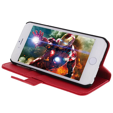 Acheter Avizar Housse Folio Portefeuille pour Apple iPhone 6 - Etui Clapet Support Rouge